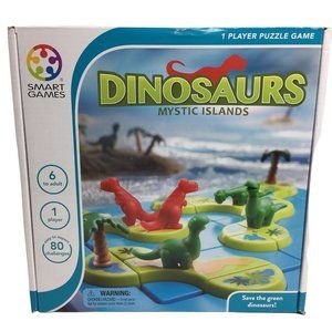 Smart Games Dinosaurs Mystic Island Puzzle Game Jurassic Habitat Brain Games New